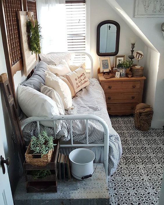 petite chambre à coucher cozy_Pinterest